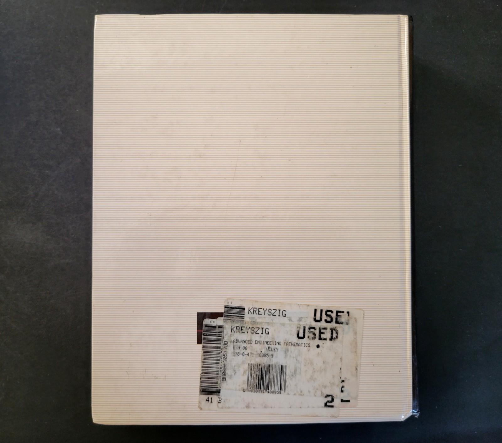 Advanced Engineering Mathematics by Erwin Kreyszig 9e – 2005 Hardcover