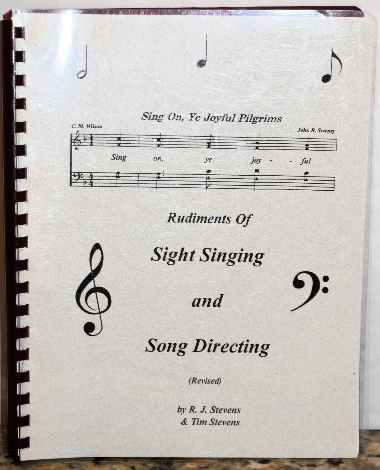 Rudiments of Sight Singing and Song Directing (Revised) Spiral Edition 1998