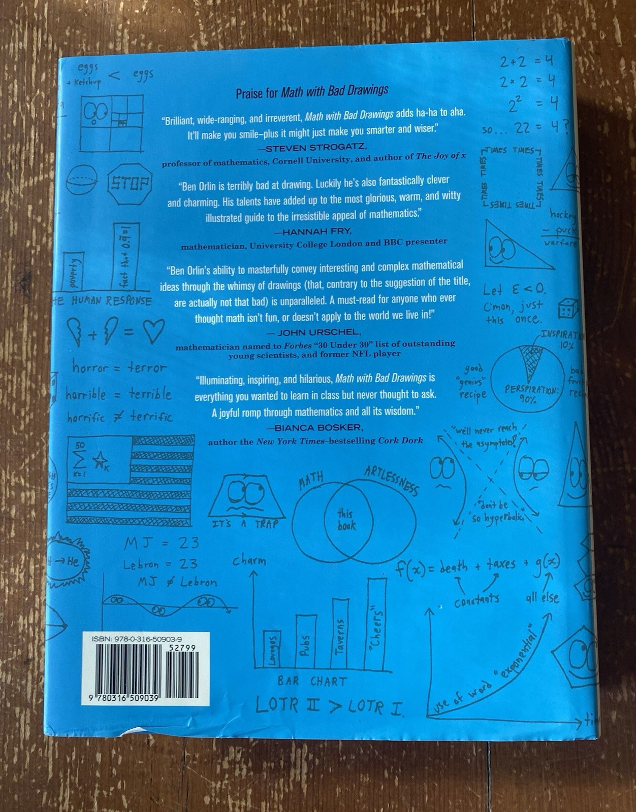 Math with Bad Drawings Illuminating the Ideas Art Math Hardcover Book Ben Orlin