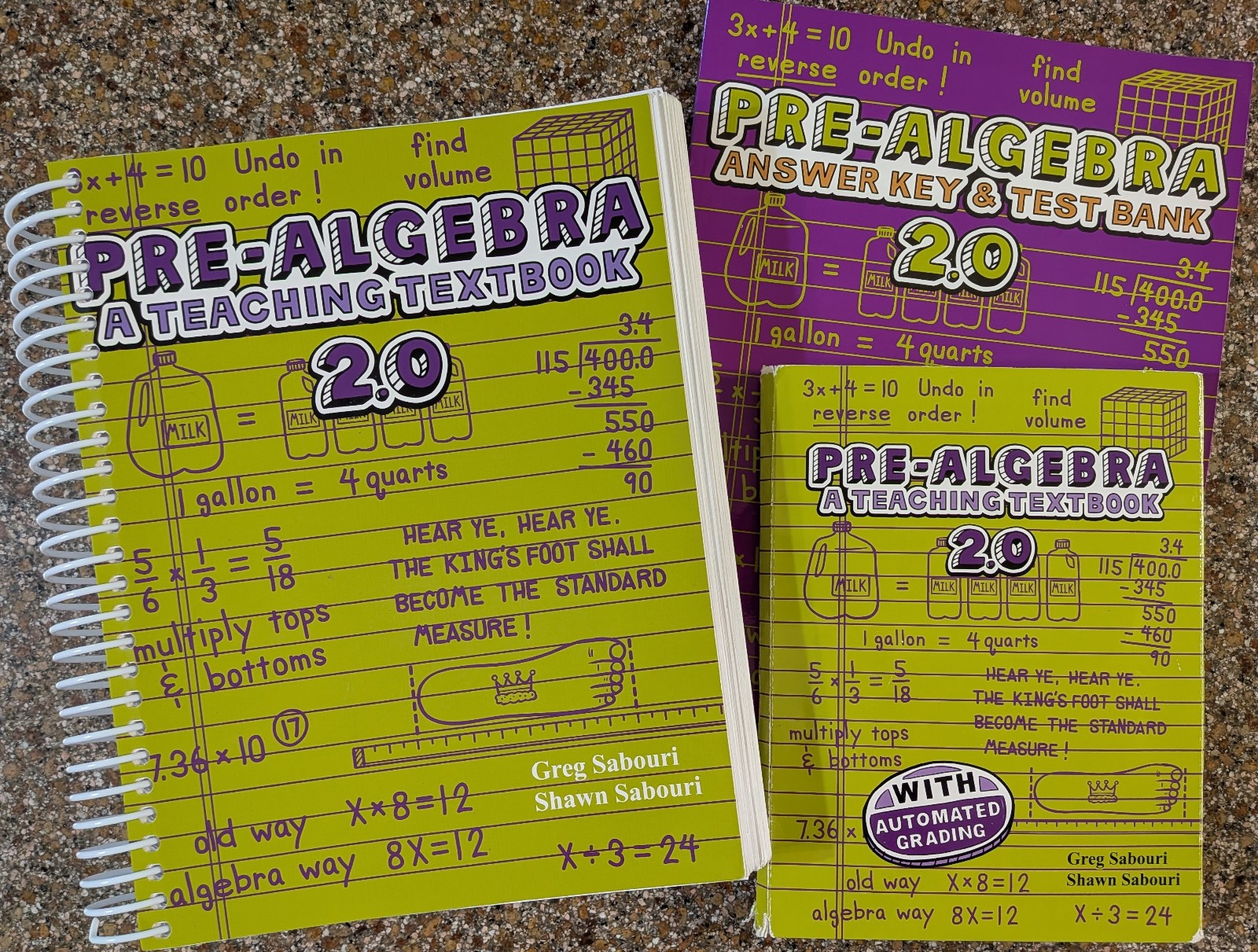 Teaching Textbooks Pre-Algebra 2.0 CD Textbook Self-Grading Set Homeschool Math