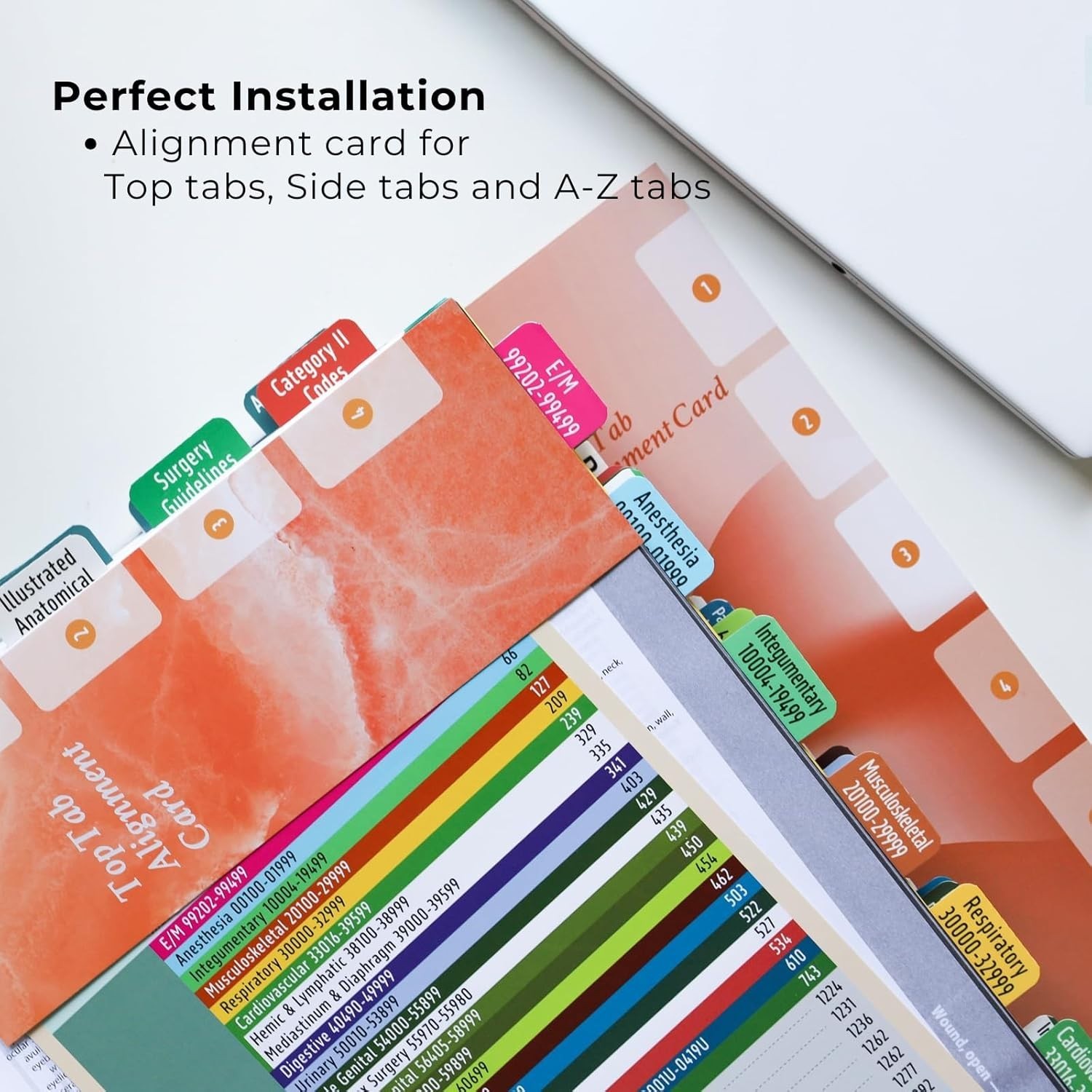 CPT 2026 Code Book Index Tabs Complete Set for AMA Version Professional Edition