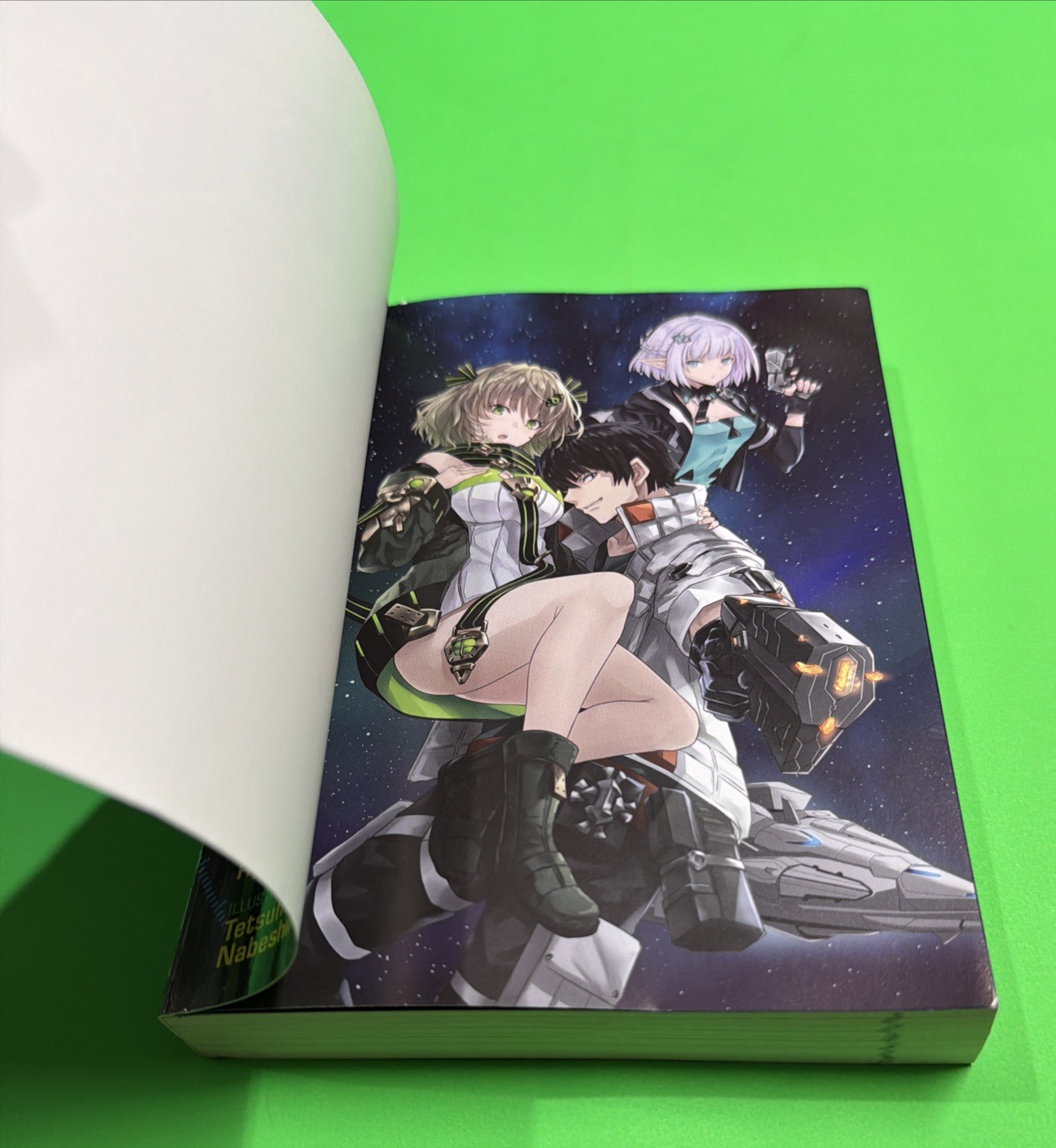 Reborn as a Space Mercenary Novel 1 Vol English Manga Book Seven Seas 1st Print