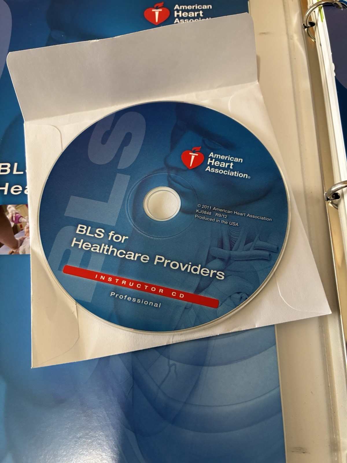 BLS for Healthcare Providers Instructor Manual and CD & Student Manual by AHA