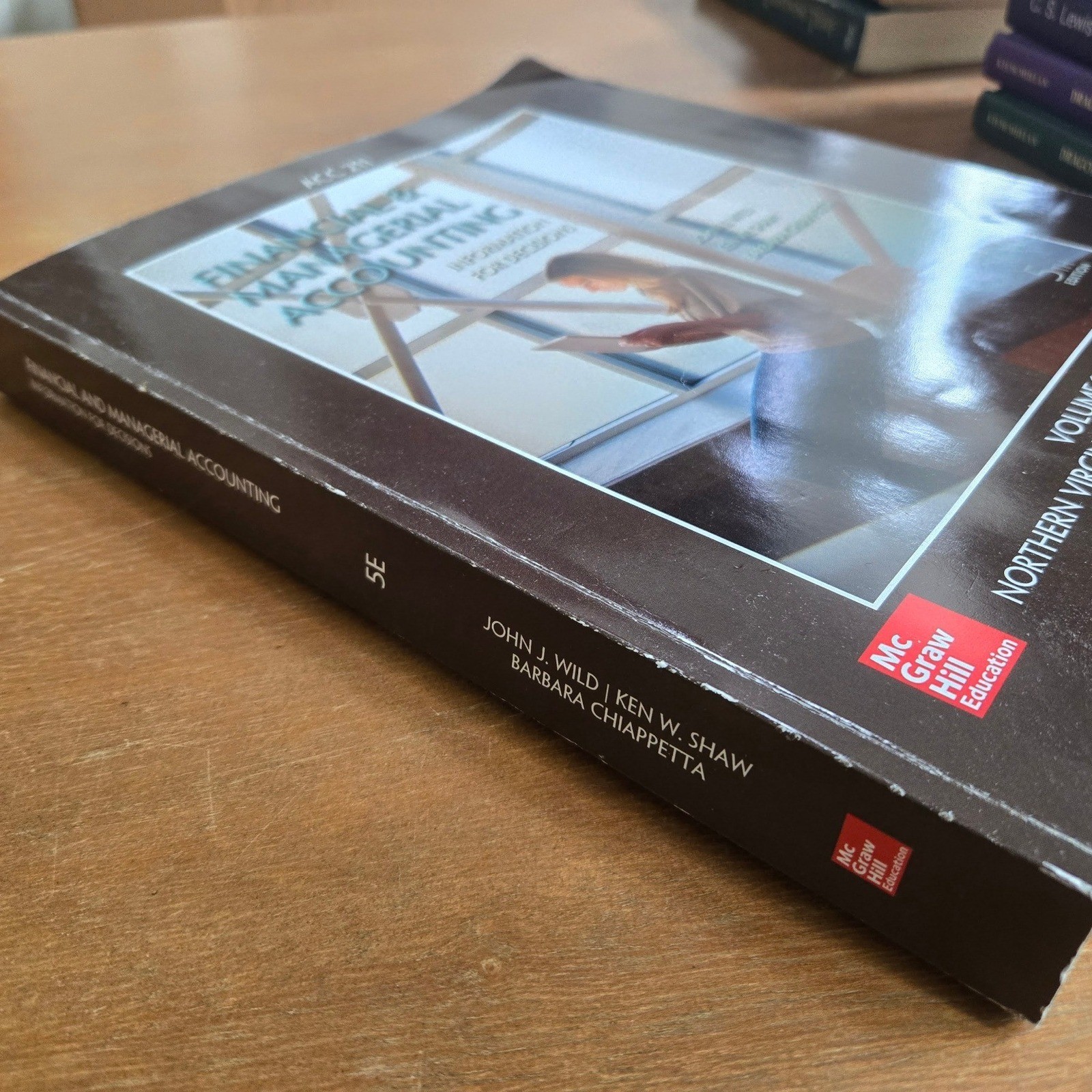 McGraw Hill Financial & Managerial Accounting Textbook ACC 211 5th Ed Vol 1