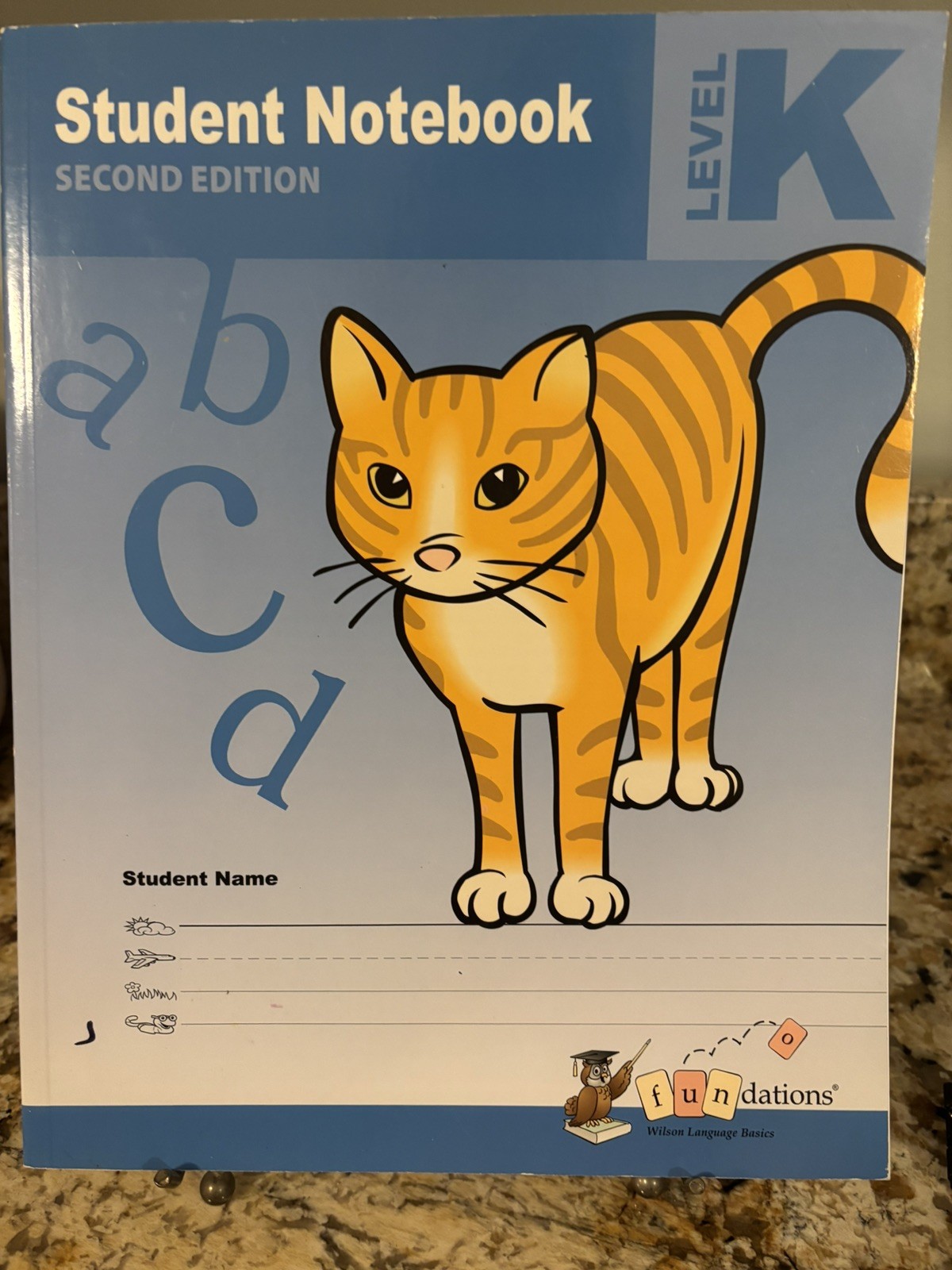 NEW 3 Wilson Fundations Books: 1 Student K Notebook 2 Composition Bks Level 1-2