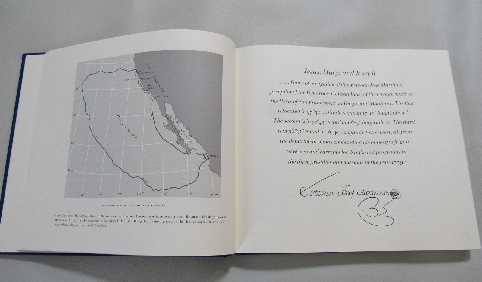 Esteban Martinez Fisher Voyage in 1779 to Supply ALTA California Log History