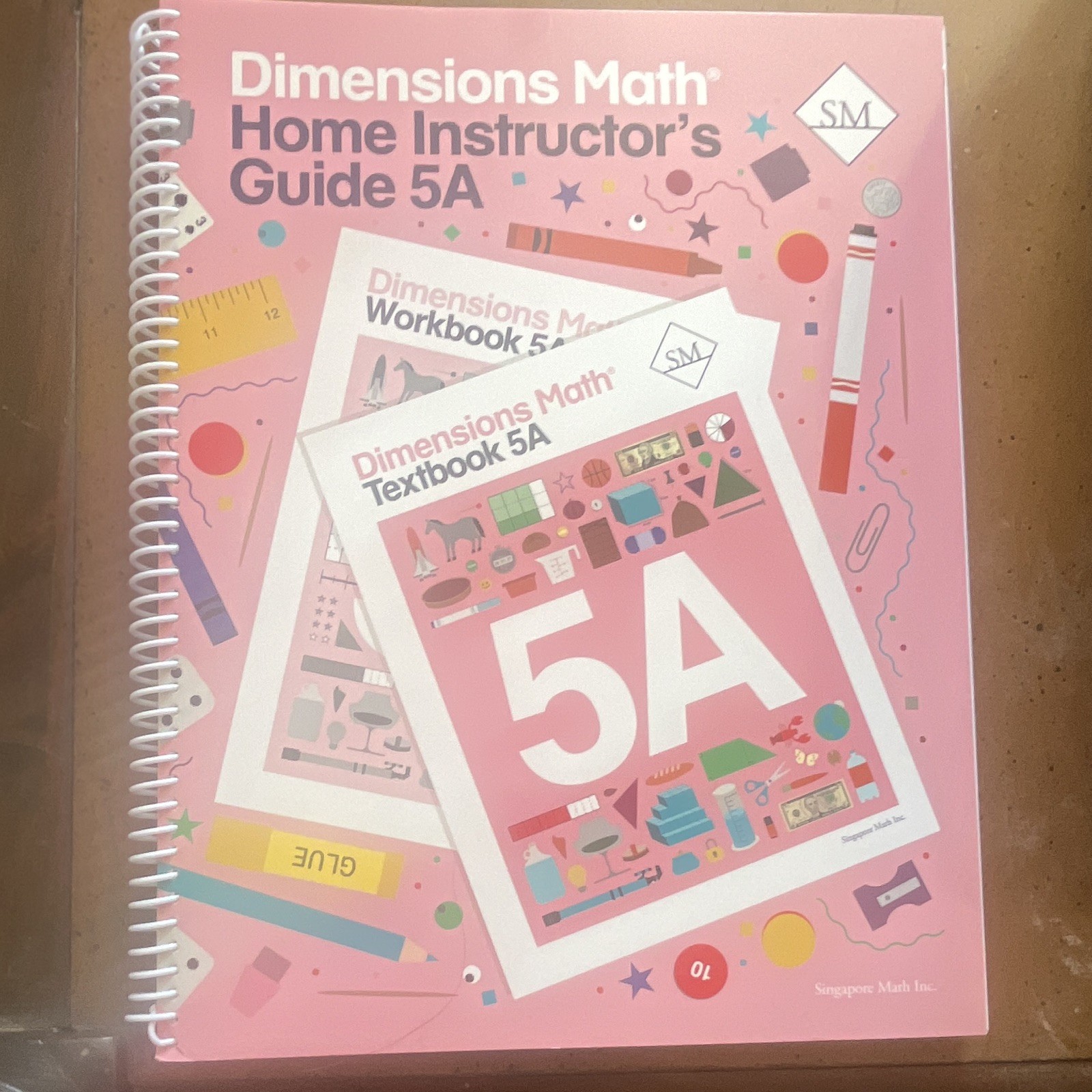 Singapore Math Dimensions Math Home Instructor’s Guide 5A Spiral English