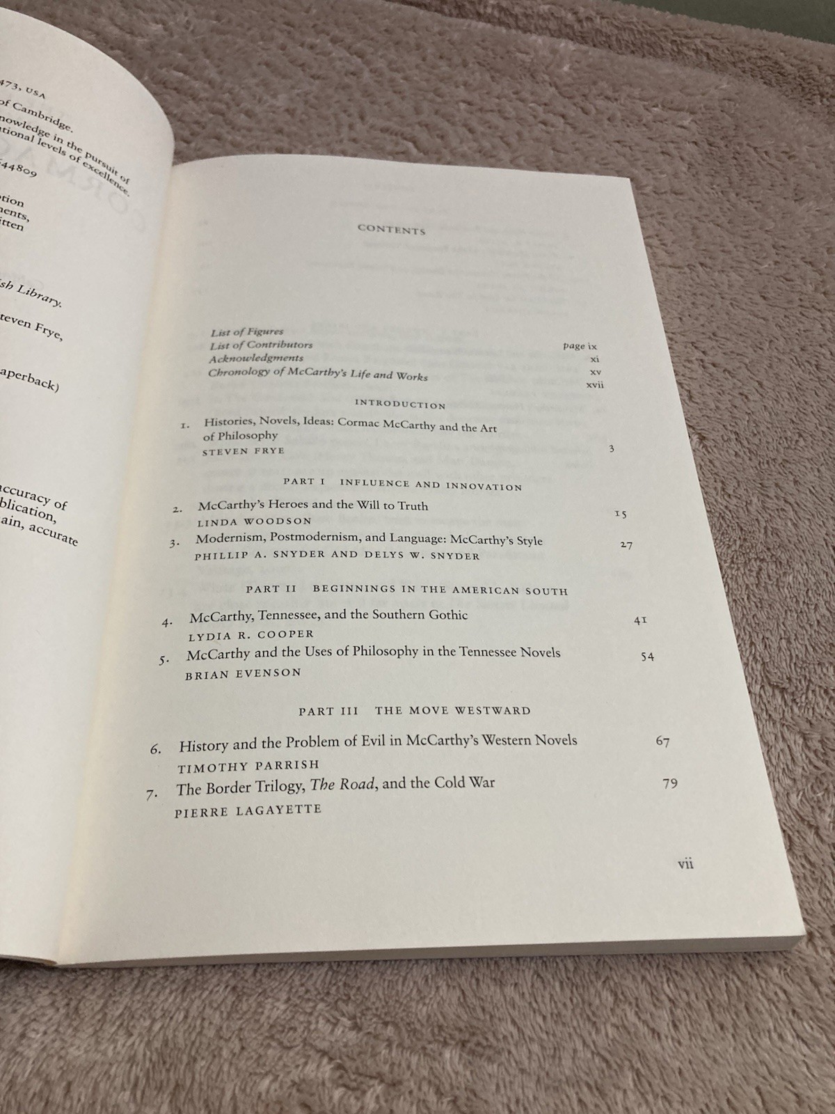 The Cambridge Companion to Cormac McCarthy (Cambridge Companions to Literature)
