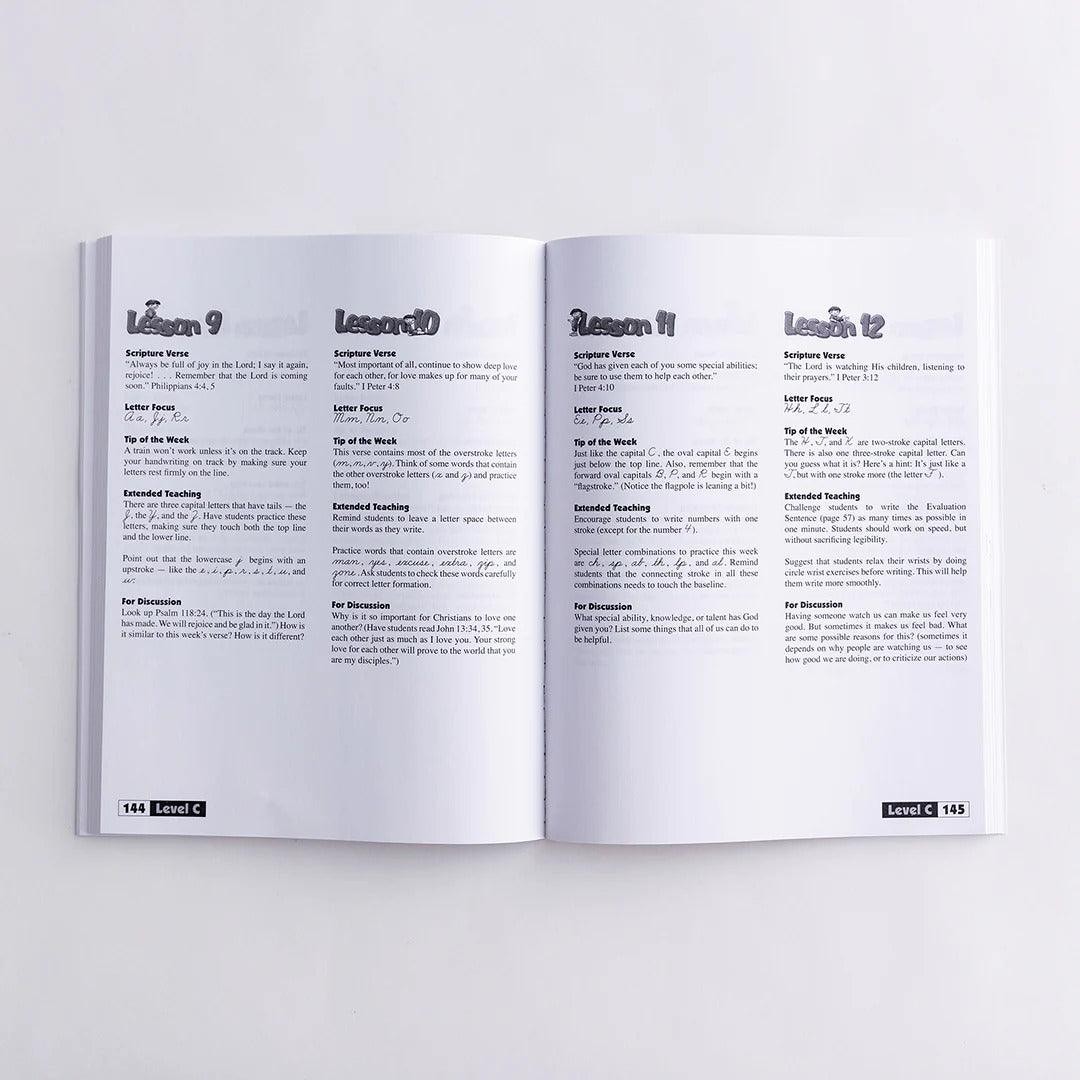 Handwriting 1st-6th Comprehensive Teacher Guidebook