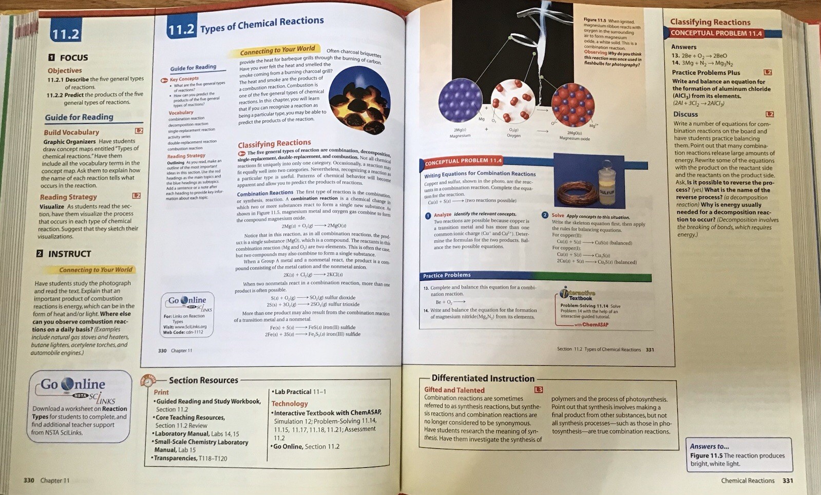 10th Grade 10 High School Chemistry Teacher Tests Wilbranham Prentice Hall Set
