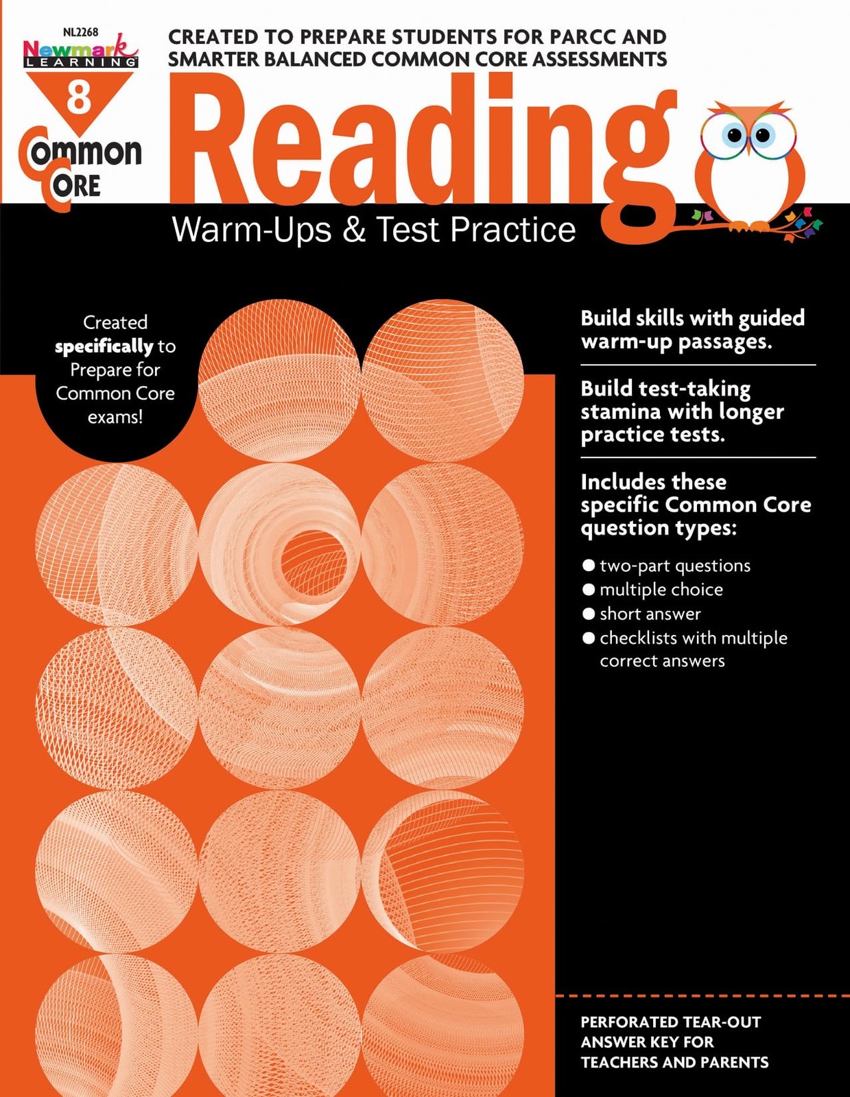 Newmark Common Core Reading Warm-Ups and Test Practice Book, Grade 8 (CC War…