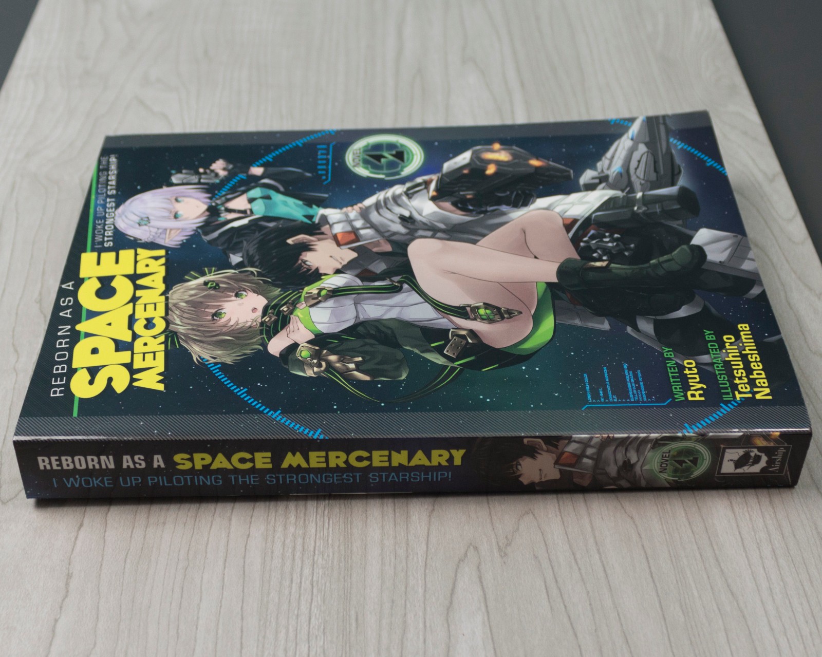 Reborn as a Space Mercenary Vol 1 English Light Novel Volume Ryuto / Seven Seas