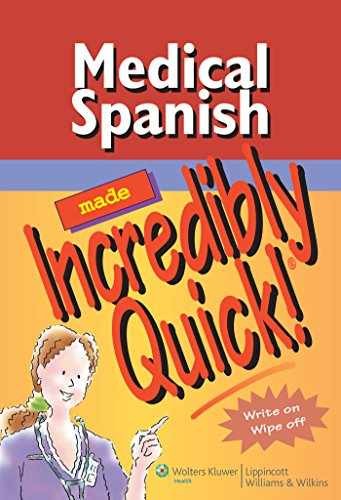 Medical Spanish Made – Spiral-bound, by Lippincott Williams & – Very Good