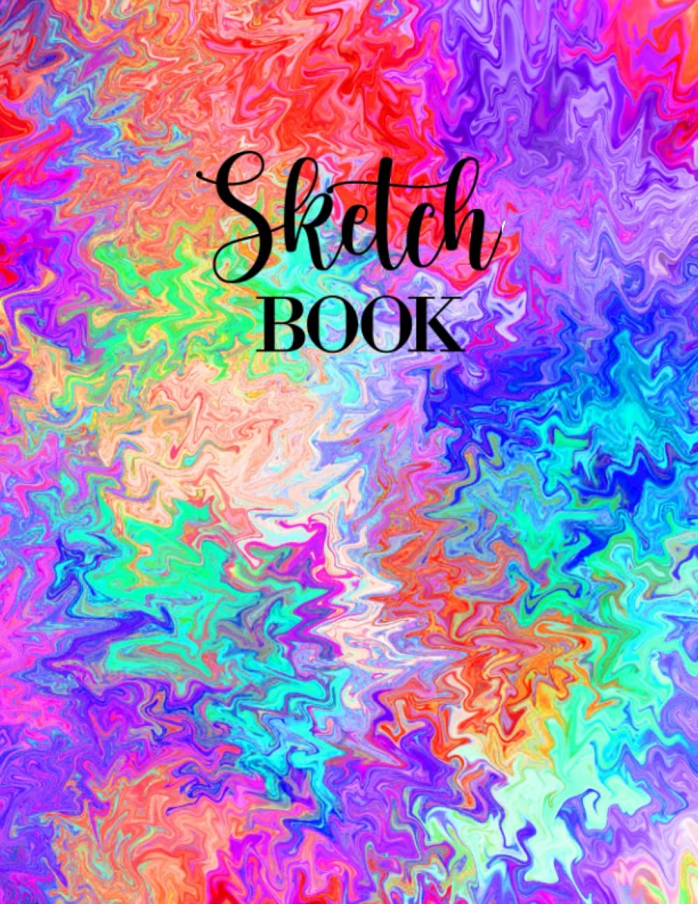 SKETCH BOOK Large Notebook for Doodling Sketches or Drawing 100 Pages 8.5″ x …