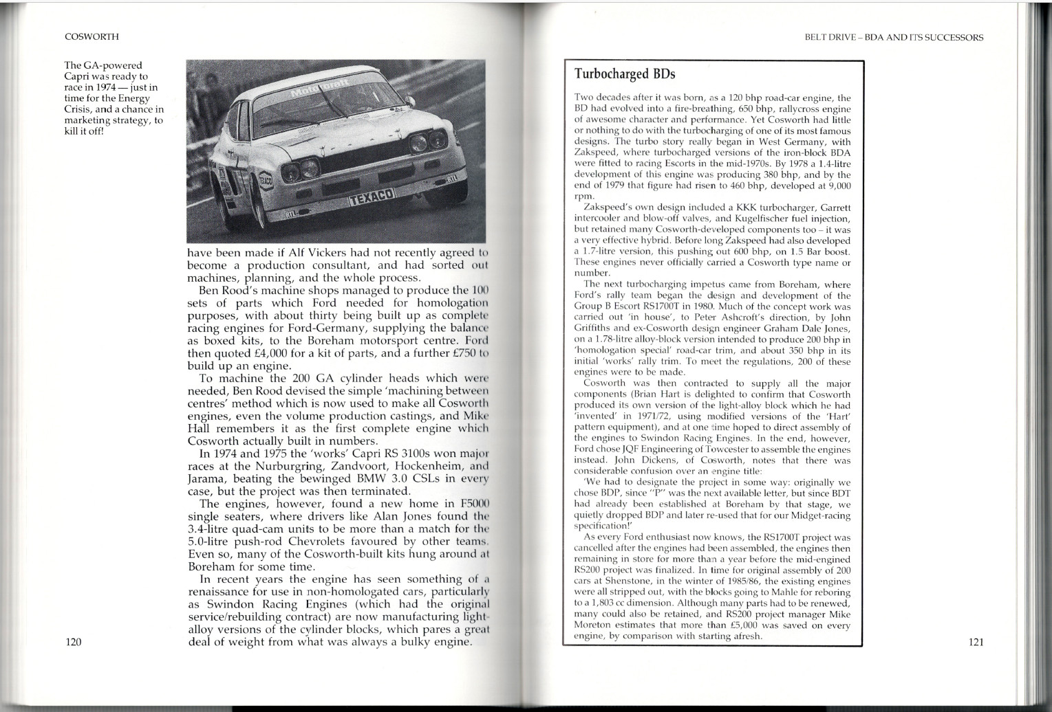 Cosworth – The Search for Power – 3rd Edition ; by Graham Robson – Hardcover