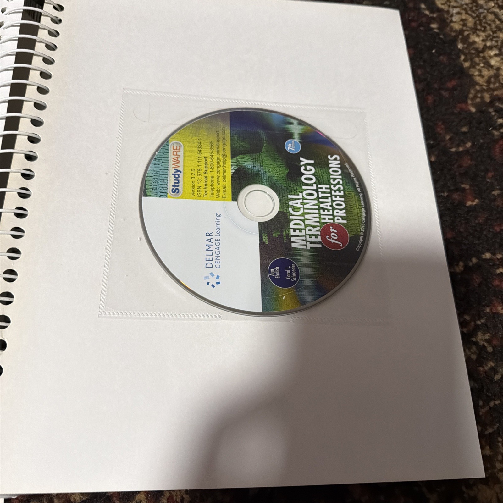 Medical Terminology for Health professions 7th Edition Ann Ehrlich & Schroeder
