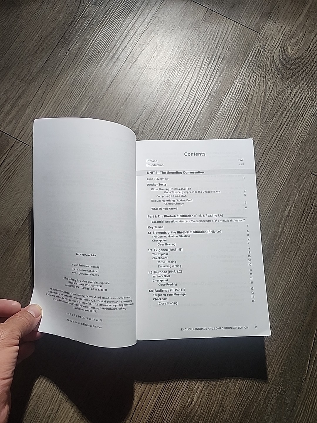 Advanced Placement English Language and Composition by Lauren Peterson, Brandon