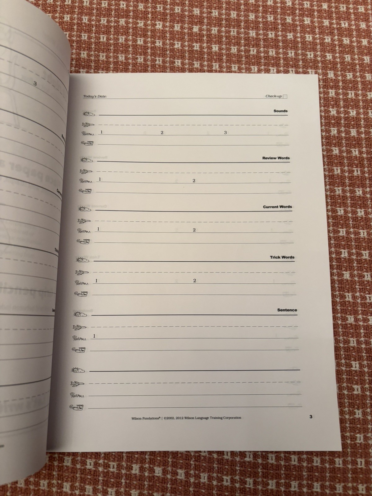NEW 3 Wilson Fundations Books: 1 Student K Notebook 2 Composition Bks Level 1-2