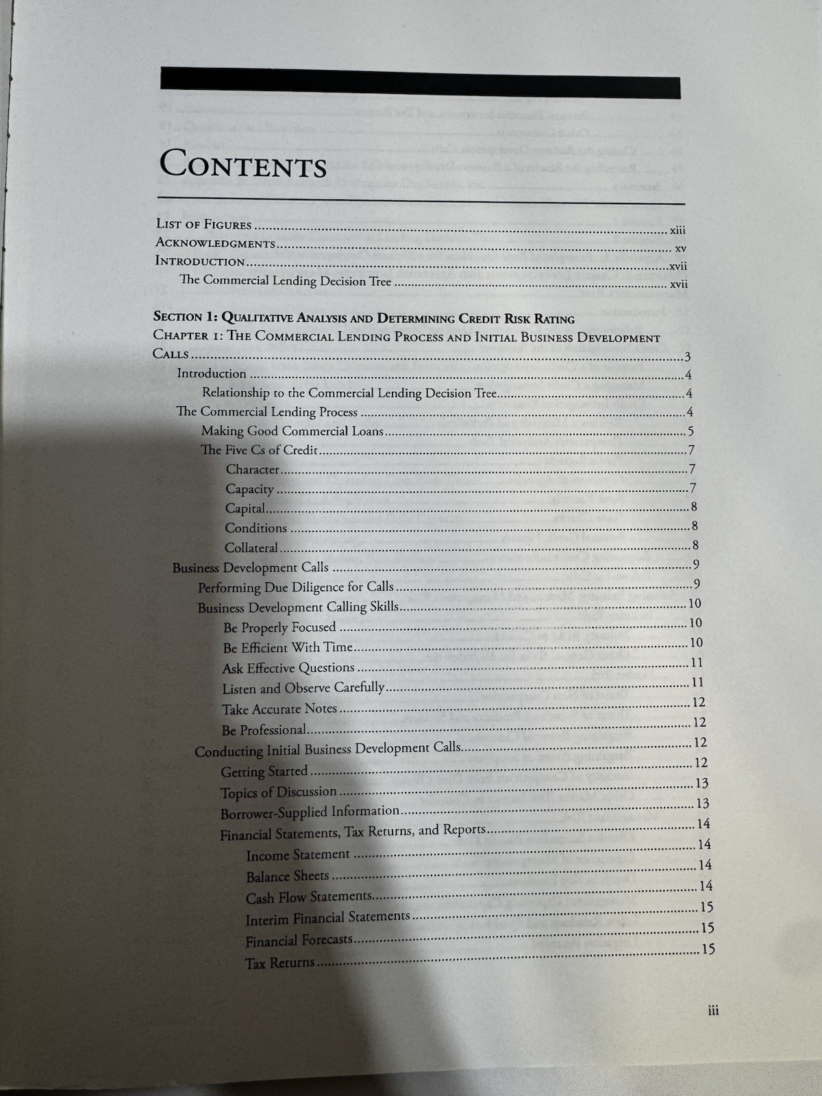 Commercial Lending A Decision Tree Approach Part 2 7th Edition ABA