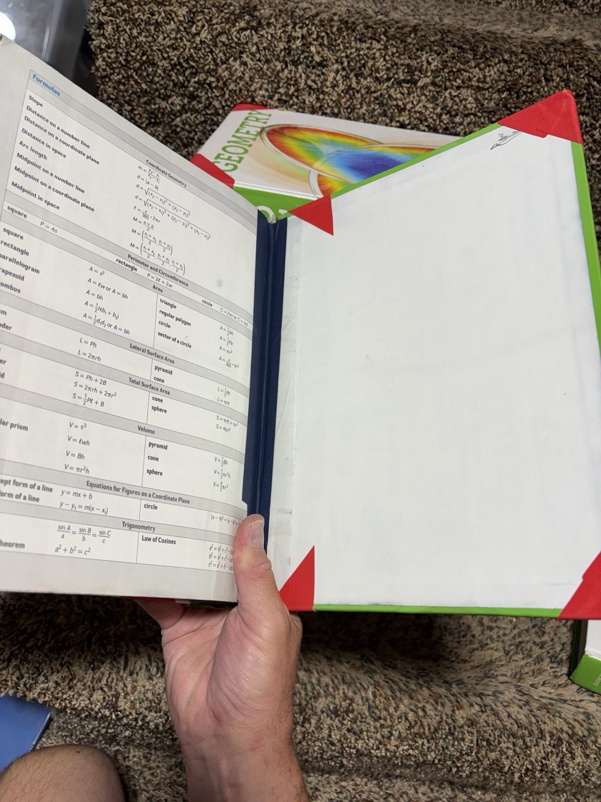 Geometry Textbook McGraw Hill Glencoe Student Edition 2018 ISBN 9780079039941