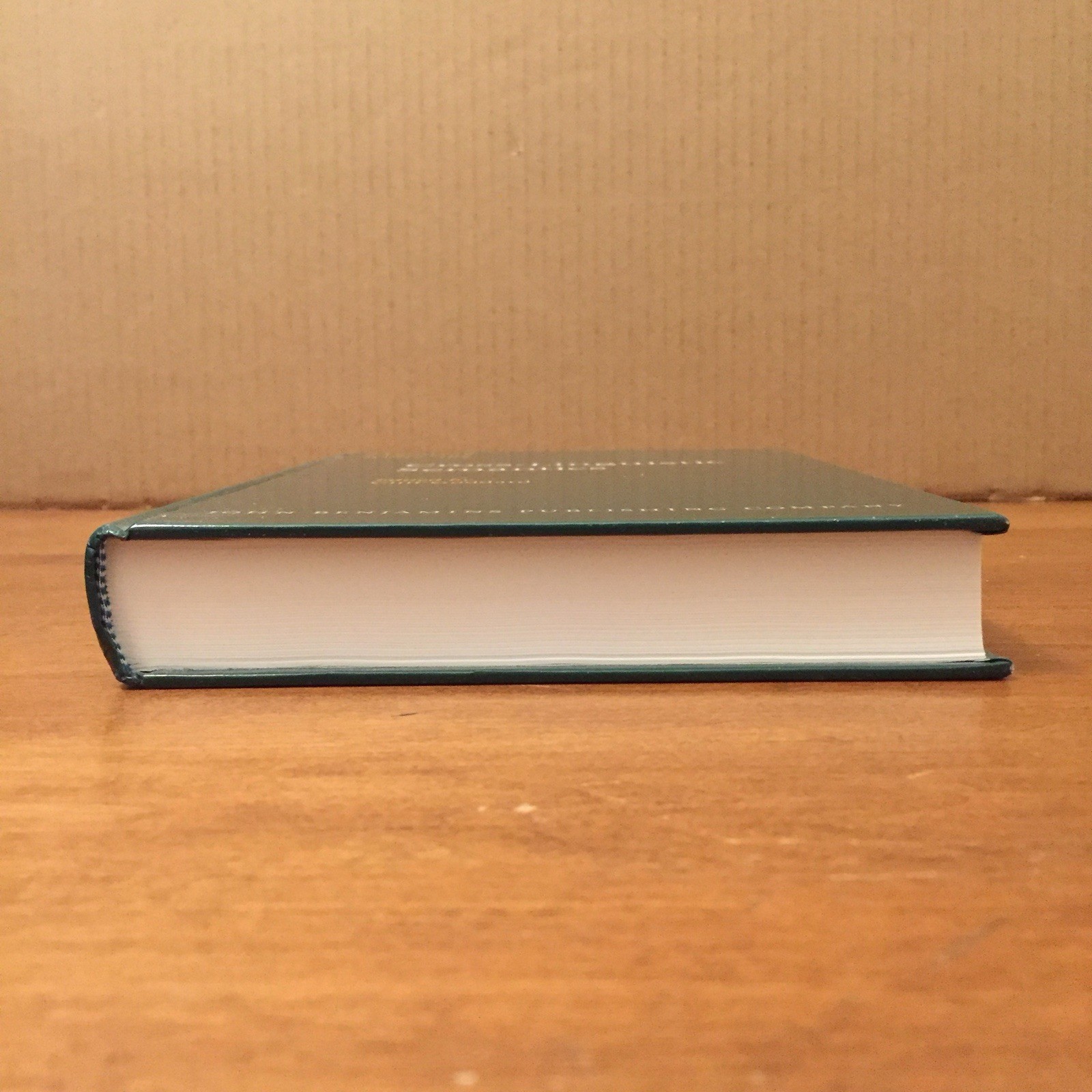 Cross-Linguistic Semantics Edited by Cliff Goddard 2008 Benjamins Hardcover VG