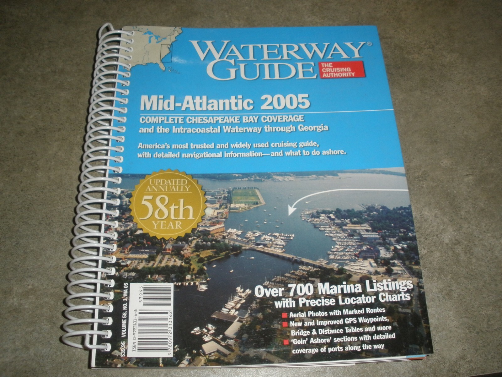Waterway Guide Mid-Atlantic 2005 (2004, Spiral)