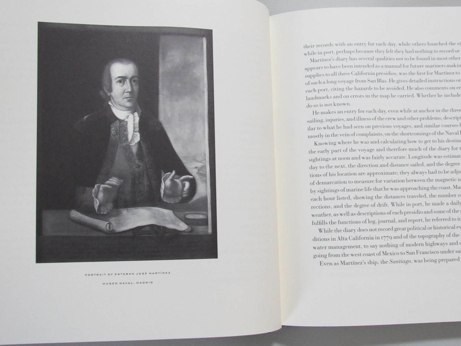 Esteban Martinez Fisher Voyage in 1779 to Supply ALTA California Log History