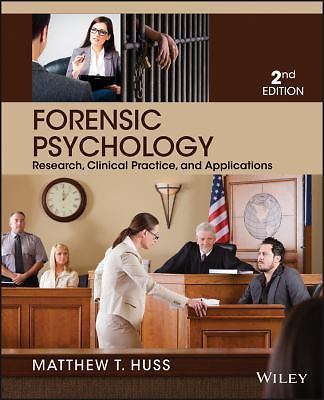 Forensic Psychology 2nd Edition by Matthew T. Huss 2013 Trade Paperback