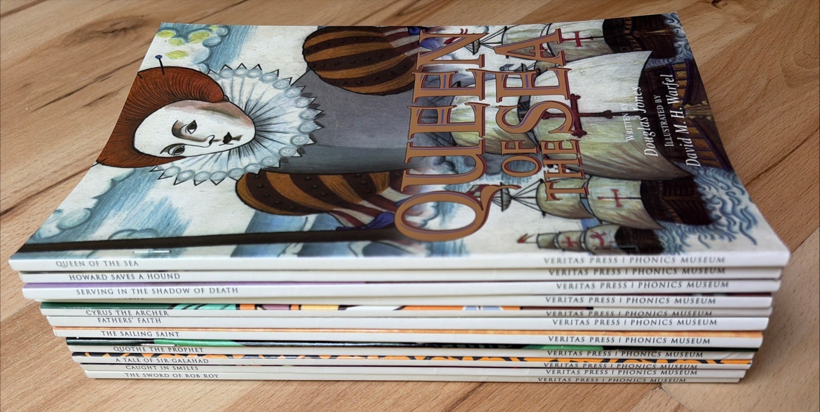 Veritas Press PHONICS MUSEUM 12 Illustrated Readers Classical Reading Lot