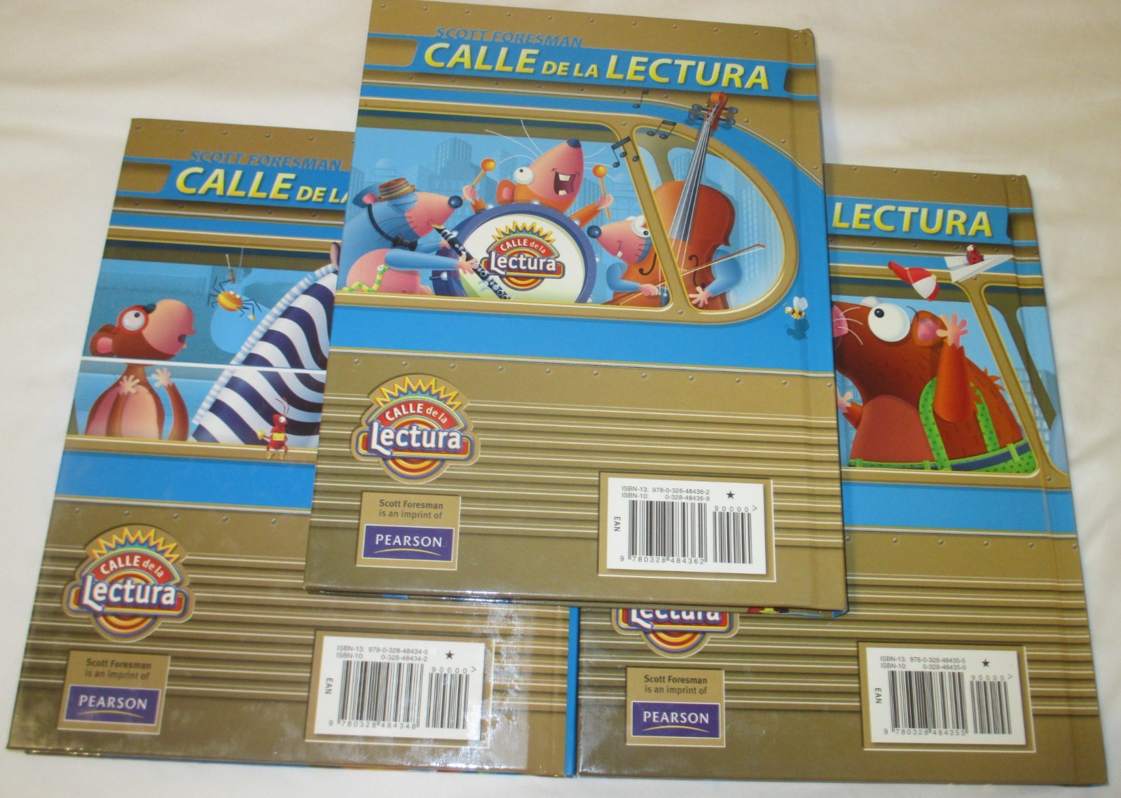 3 Book Set Reading 2011 Spanish Student Edition Grade 1. 3 4 5 by Scott Foresman