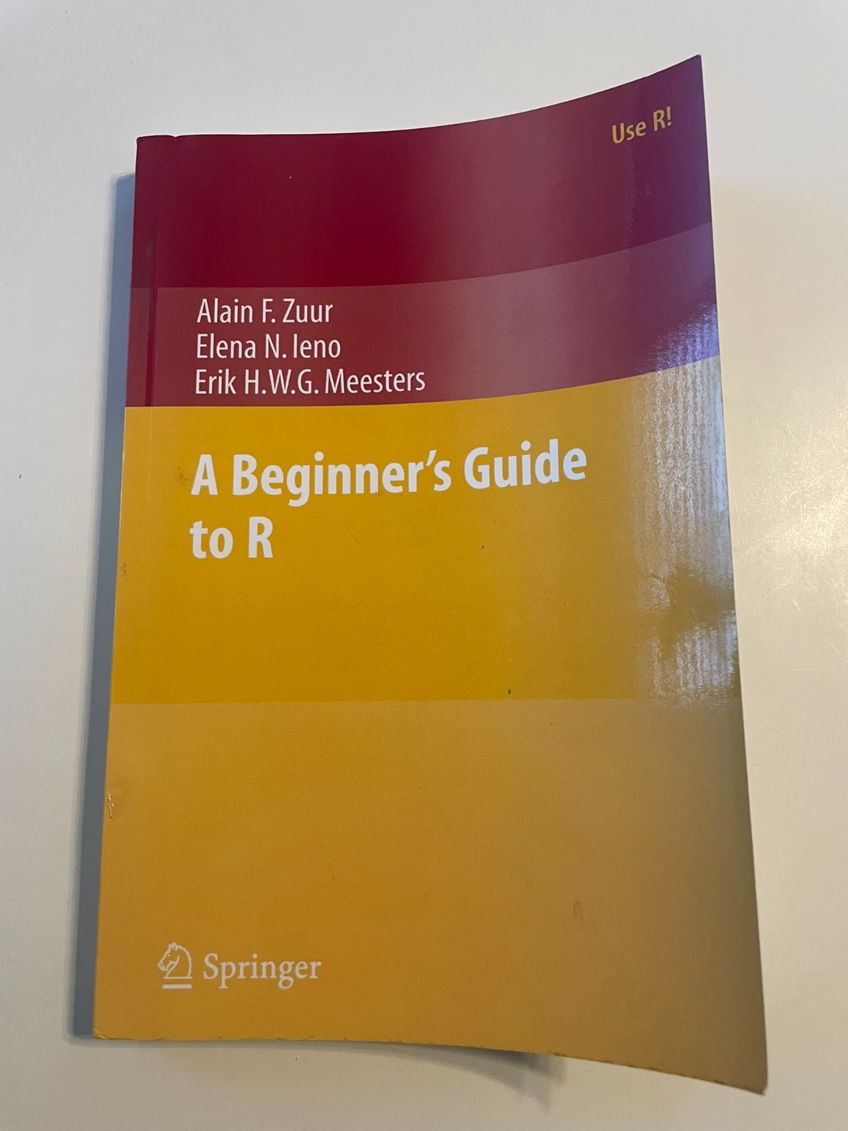 NEW A Beginner’s Guide to R (Use R!) Paperback by Zuur, Ieno, Meesters (2009)