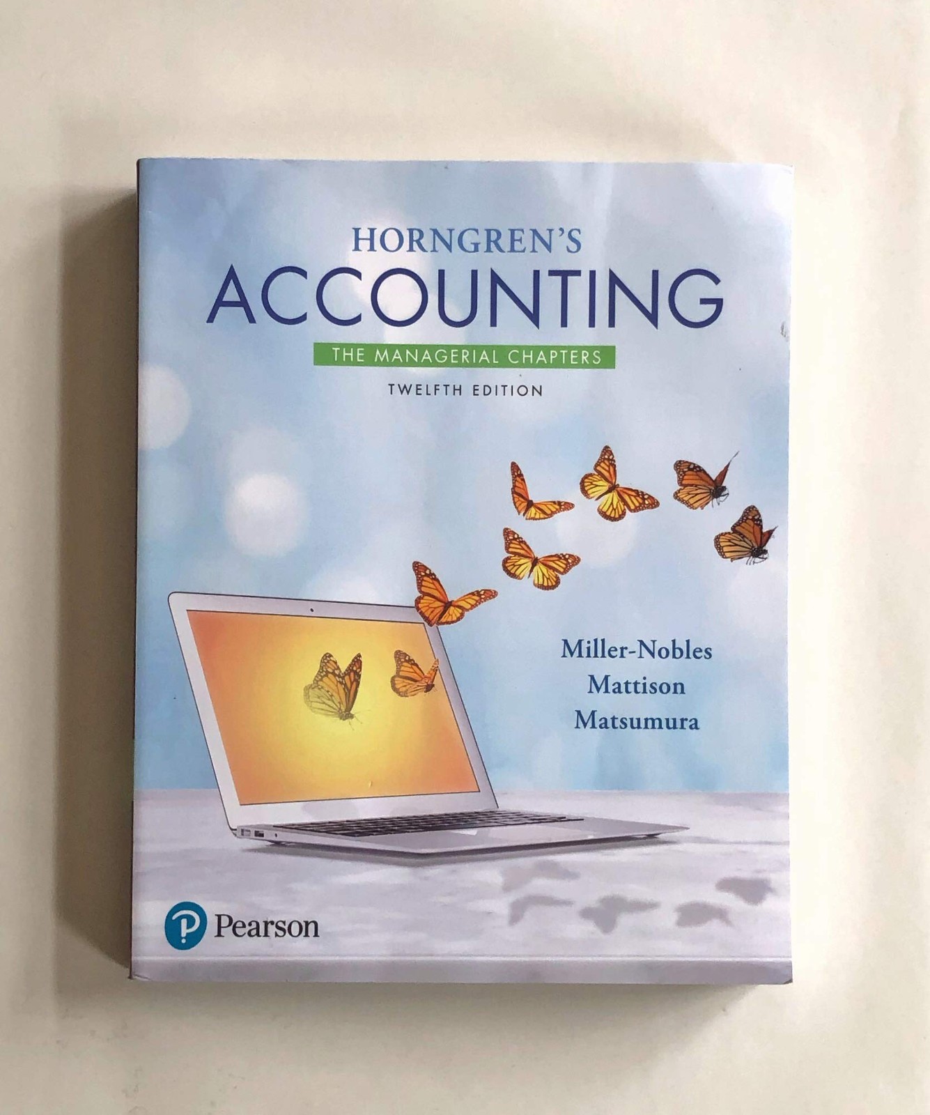 Horngren’s Accounting: The Managerial Chapters
