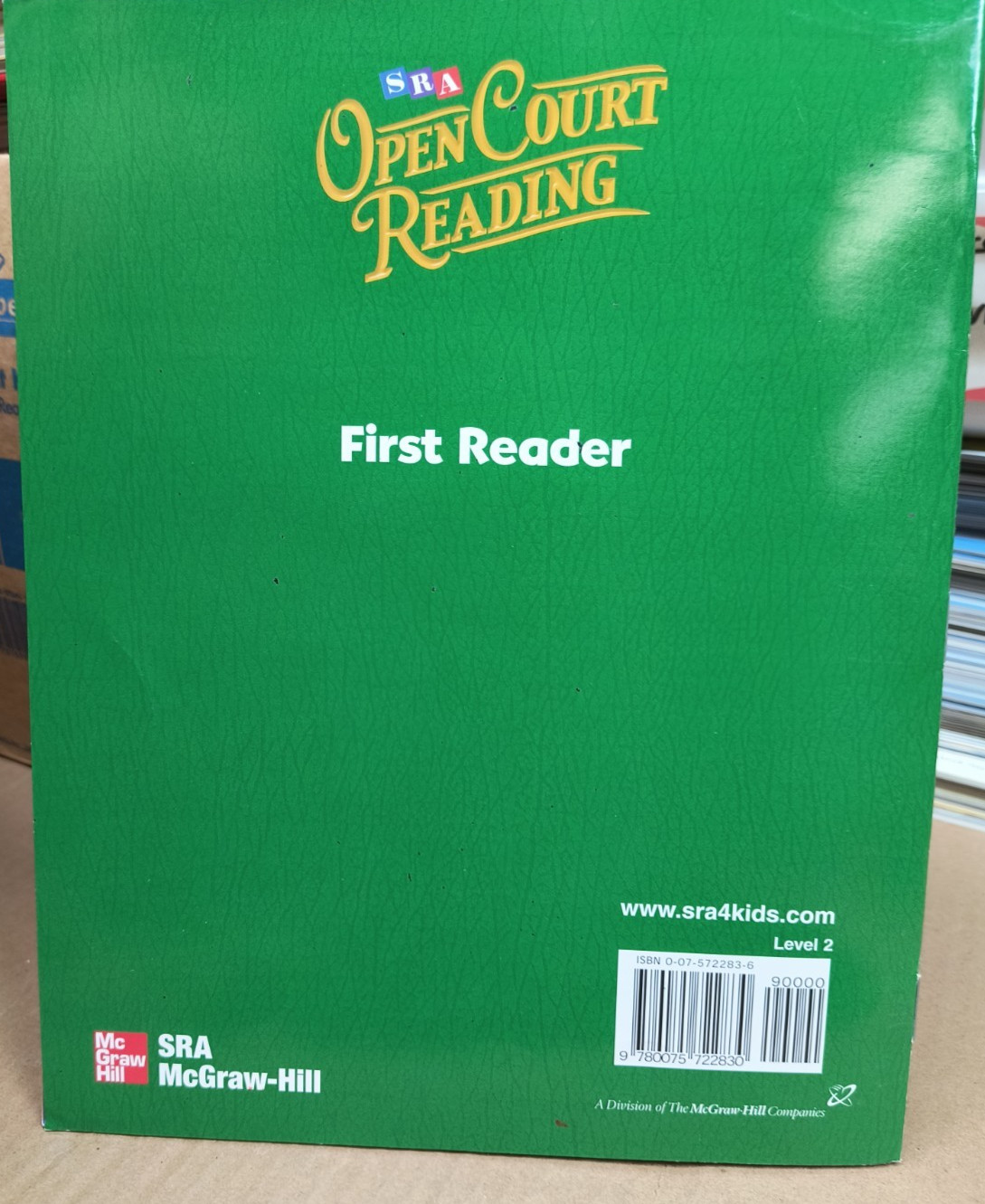 11 SRA Open Court Reading Level 2 Color First Reader Books ELA