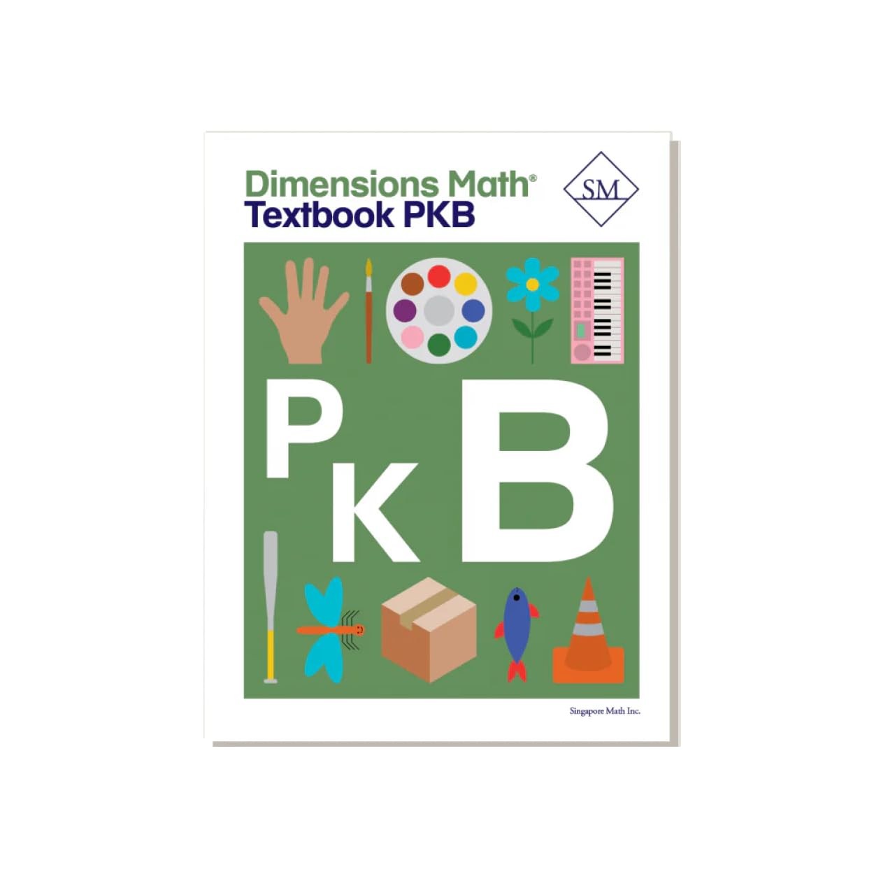 Dimensions Math Textbook Pre-KB | Singapore Math Inc. [Paperback] [Paperback…
