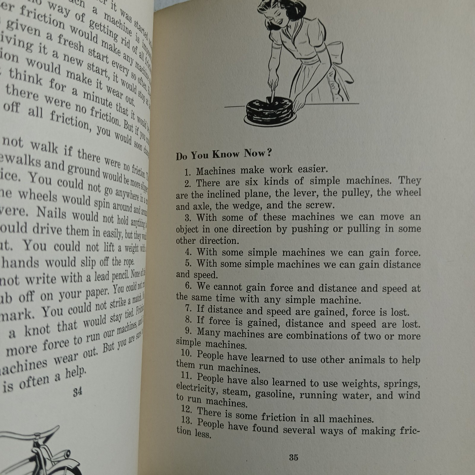 Basic Science Education Series 1948 Edition Machines Book Bertha Morris Parker