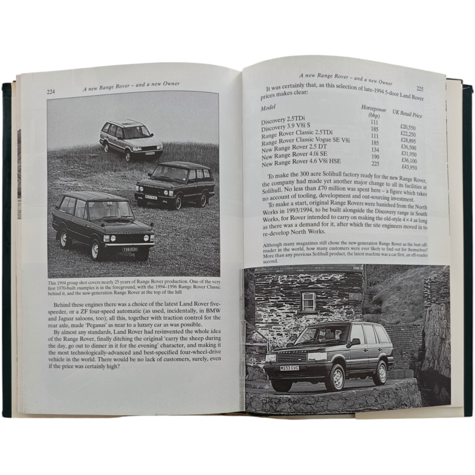 The Range Rover Land-Rover Revised & Updated Graham Robson 1948 – 1997