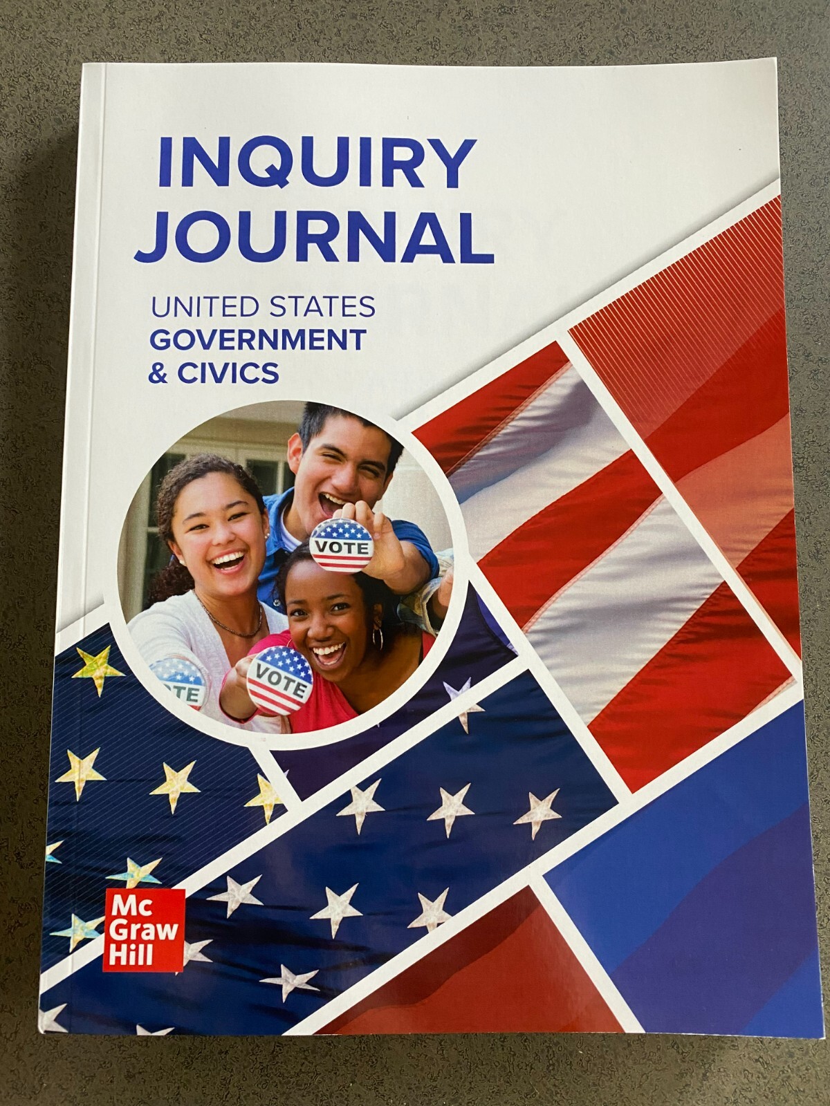 United States Government & Civics, Inquiry Journal by McGraw Hill 9780077000004