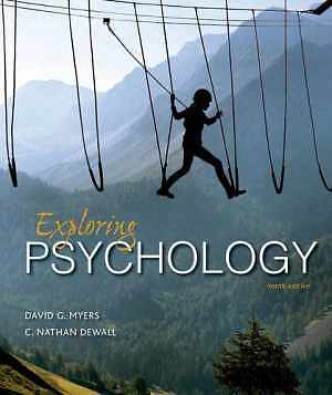 Exploring Psychology – Paperback, by Myers David G.; DeWall C. – Acceptable