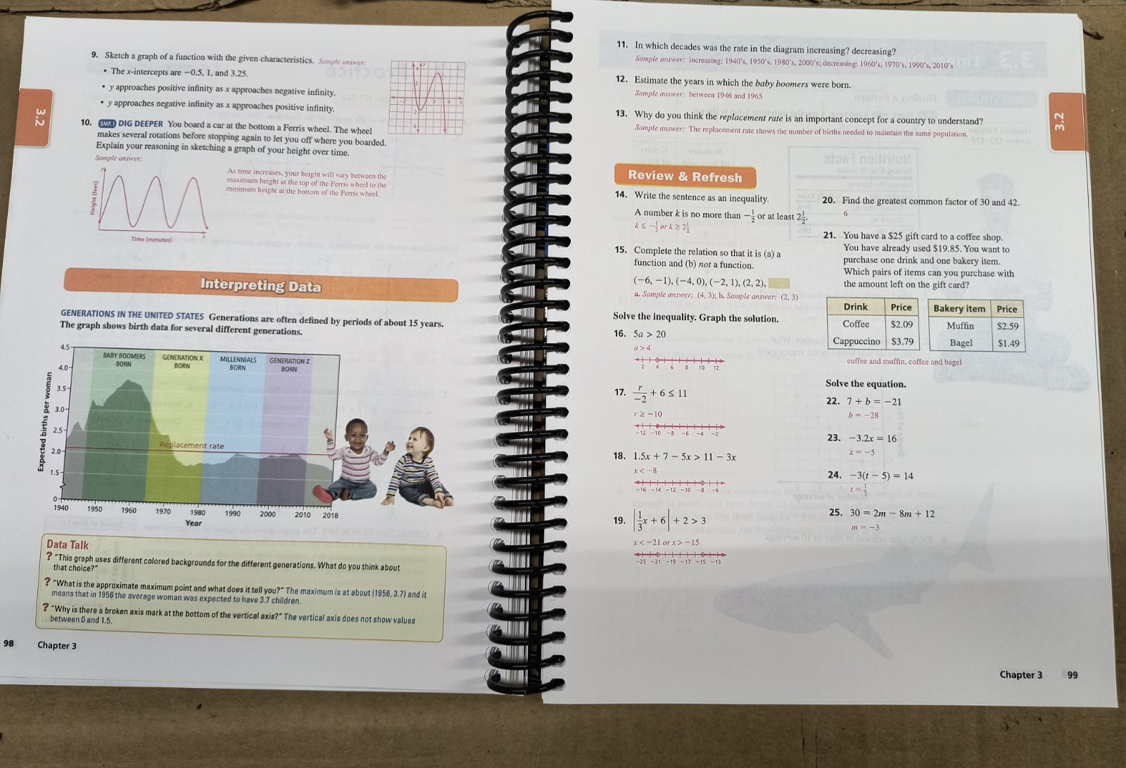 Algebra 1 Concepts Connections Ron Larson Paul Battaglia 2025 Teachers Edition