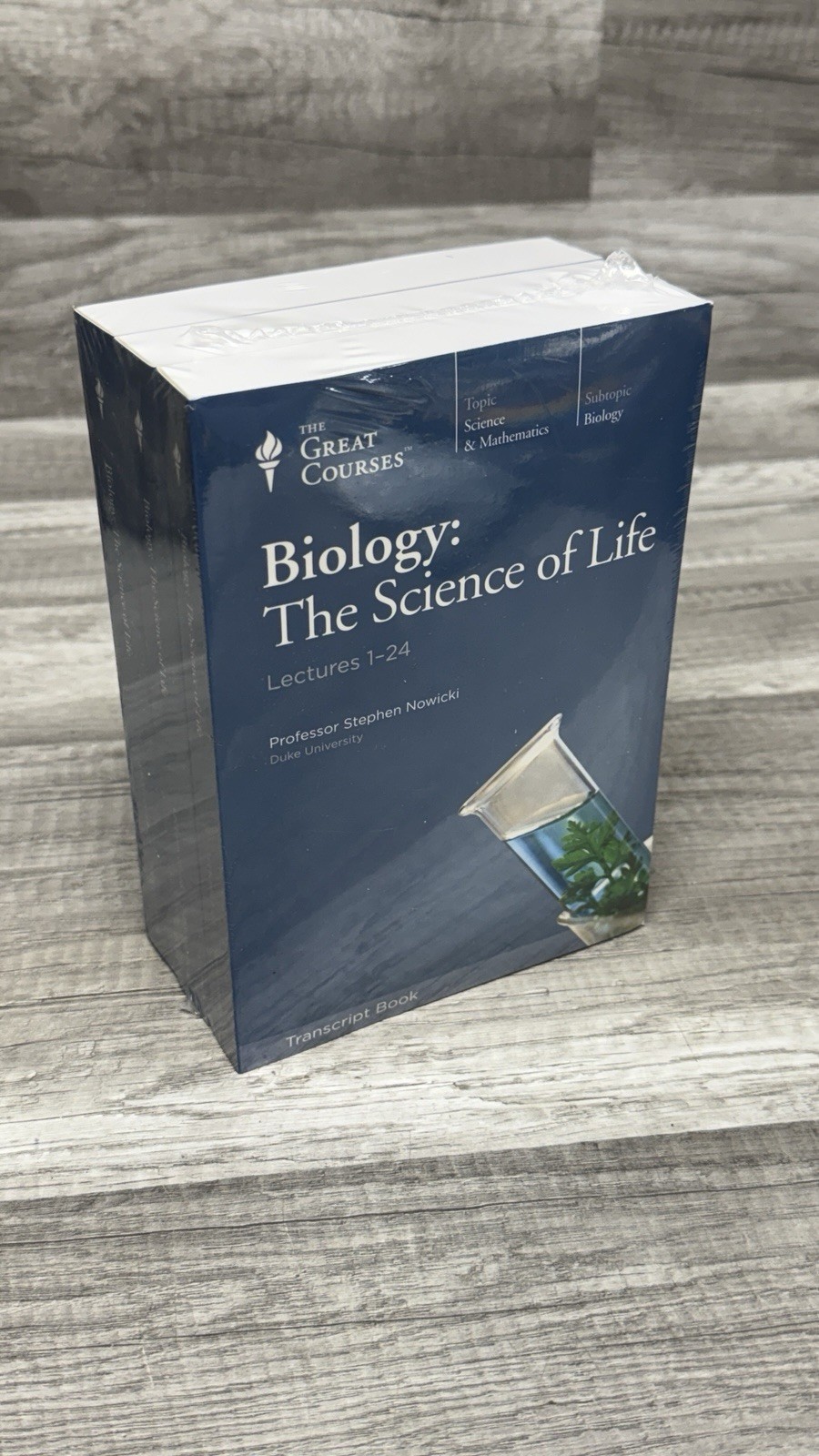 GREAT COURSES: BIOLOGY THE SCIENCE OF LIFE COURSE GUIDES NEW SEALED
