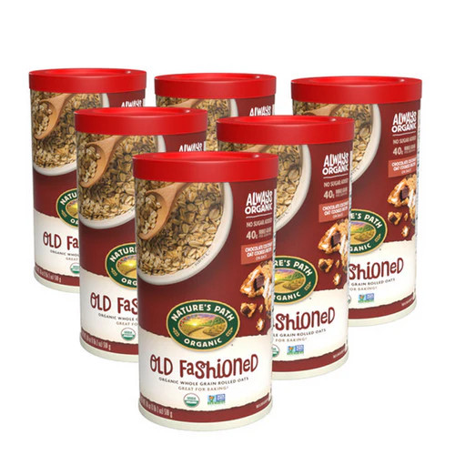 Organic Quick Cook Instant Oats 18 Oz(Case Of 6) By Natures Path