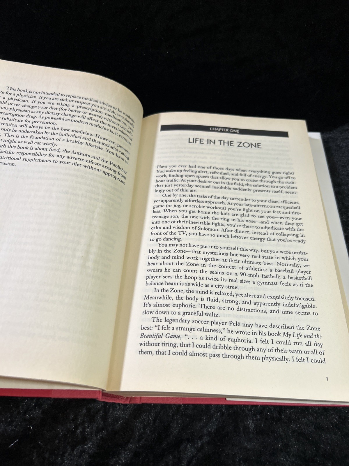 Enter The Zone – Barry Sears (1995, Hardcover, d/j, 1st edition)