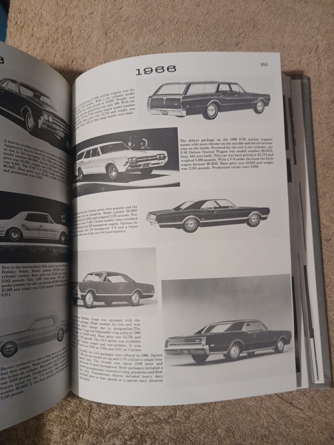 The Cars of Oldsmobile – Dennis Casteele – Crestline 1992 Hardcover Auto History