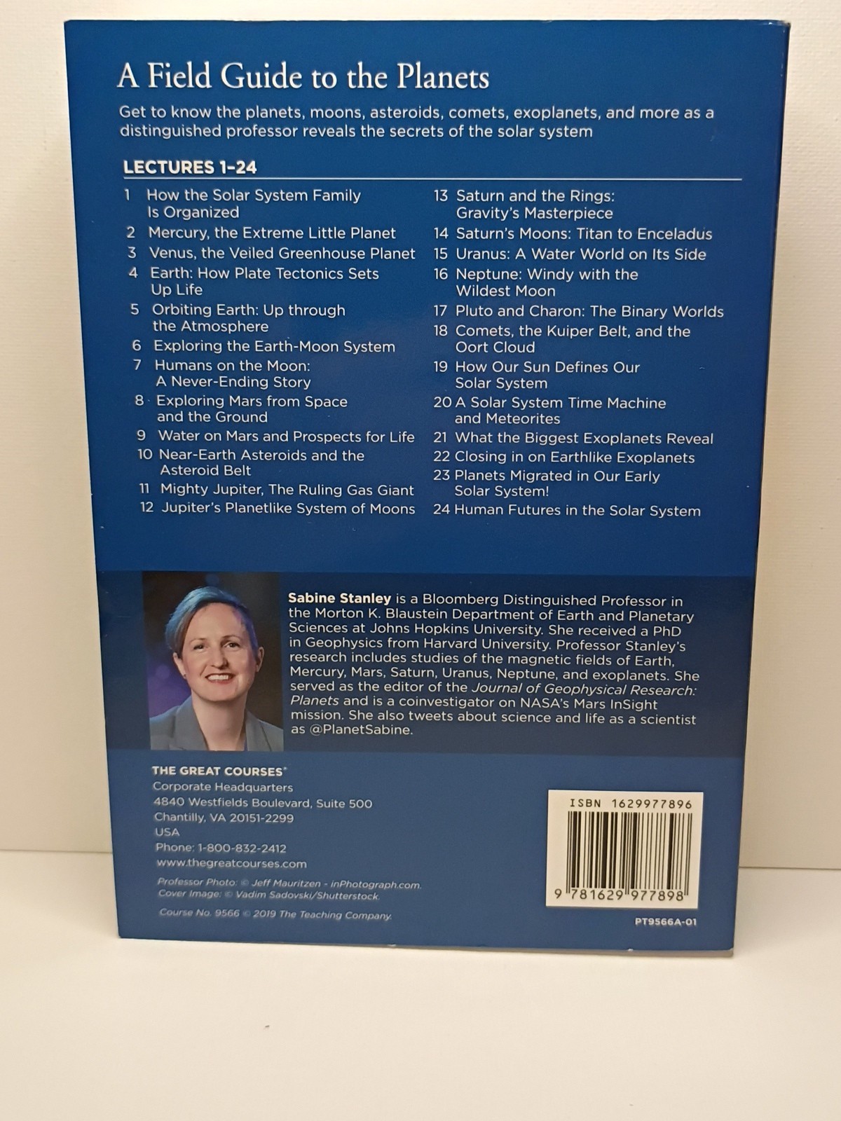 The Great Courses: Field Guide to the Planets – 4 DVD’s Guidebook + Transcript