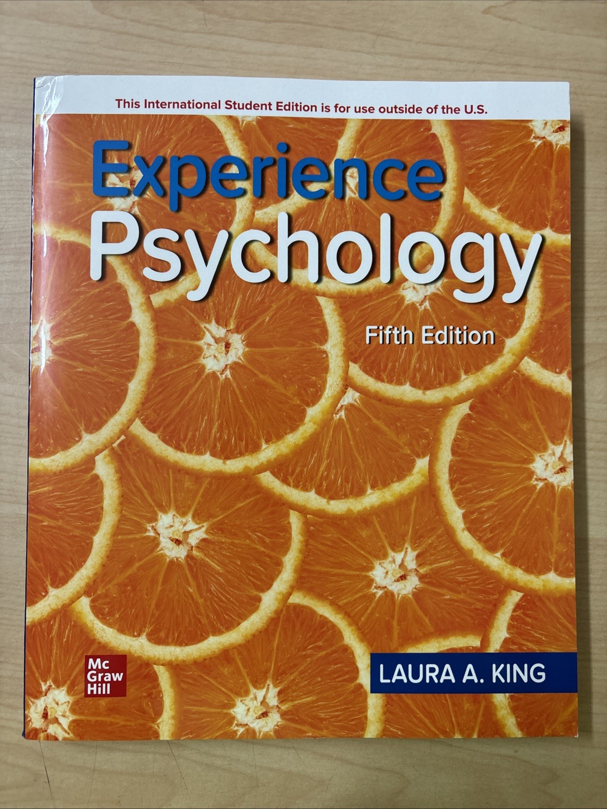Experience Psychology 5th Edition International Student Edition Laura A. King VG