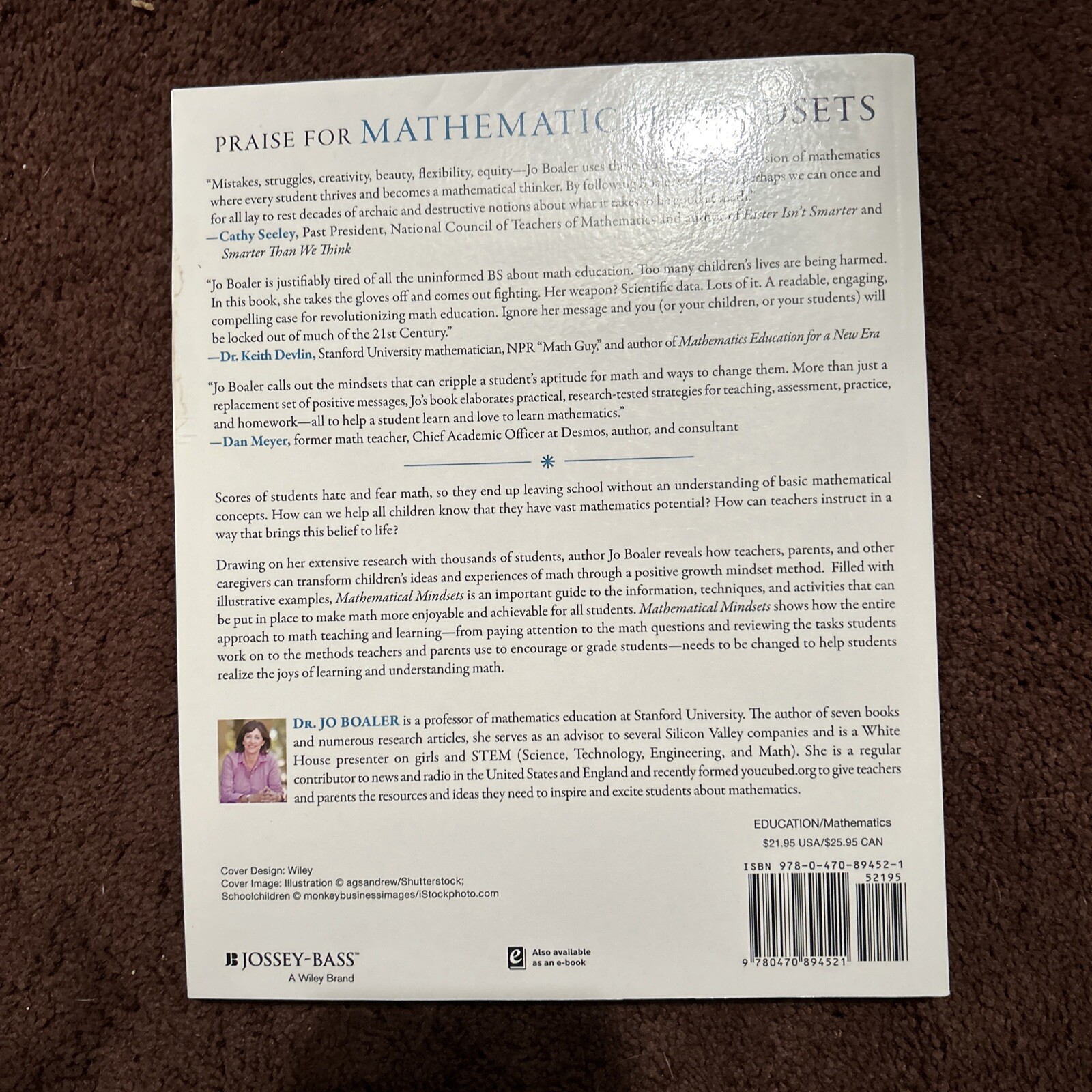 Mathematical Mindsets : Unleashing Students’ Potential Jo Boaler