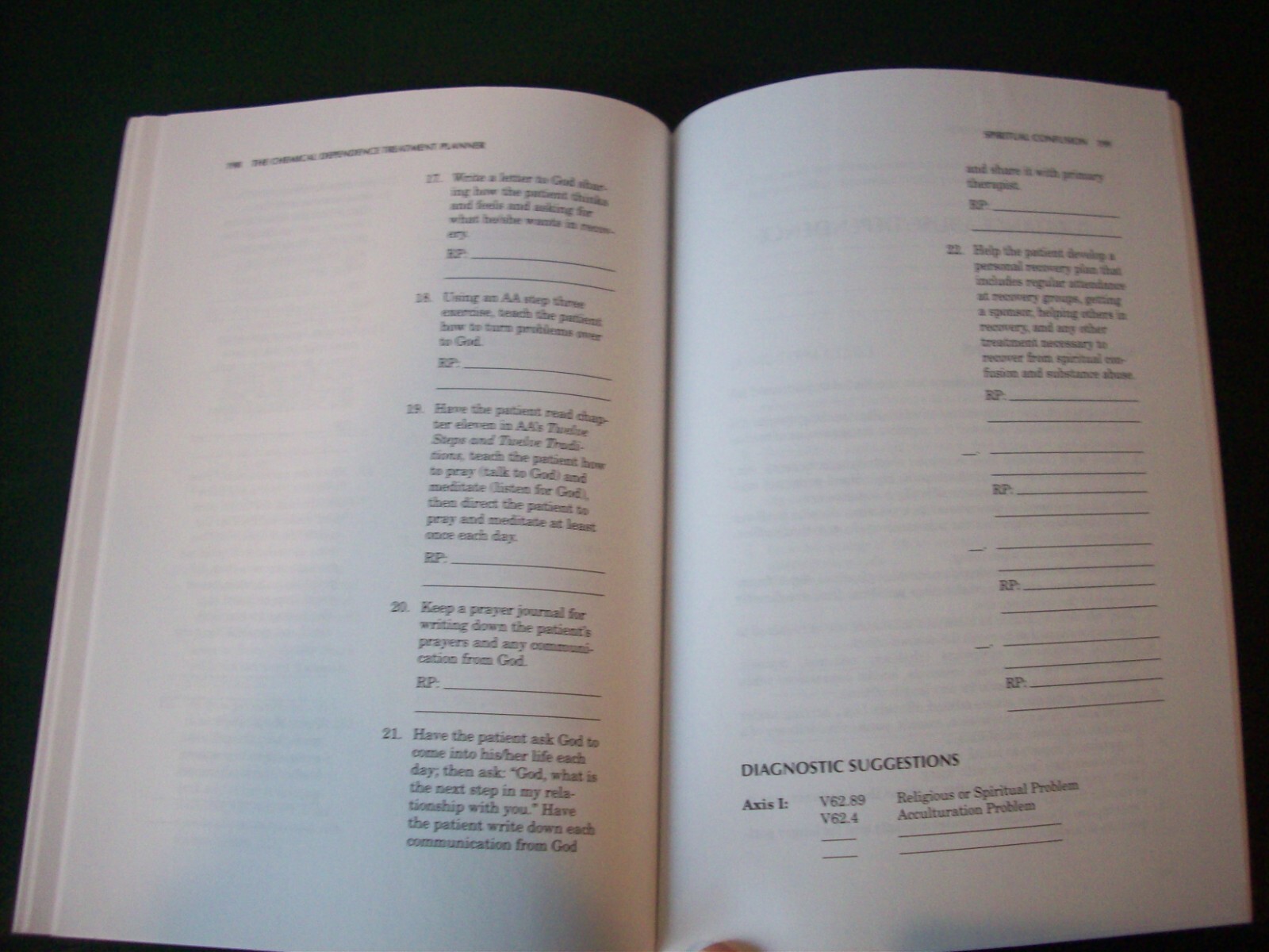 The Chemical Dependence Treatment Planner (with TS Upgrade) Paperback – GOOD