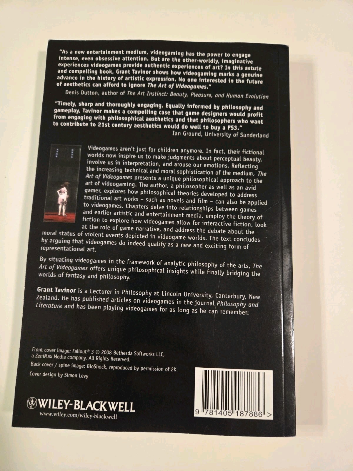 The Art of Videogames by Grant Tavinor (English) Paperback Book VG 2009 1st