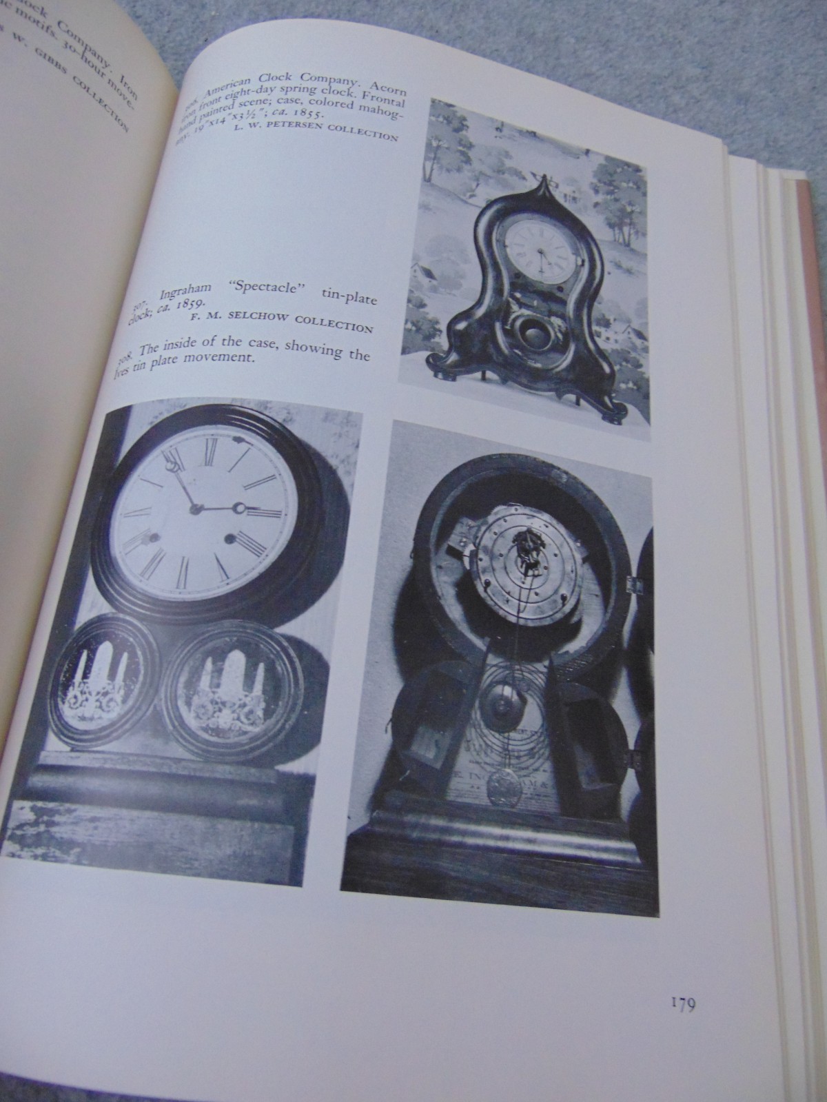A TREASURY OF AMERICAN CLOCKS BY BROOKS PALMER BOOK