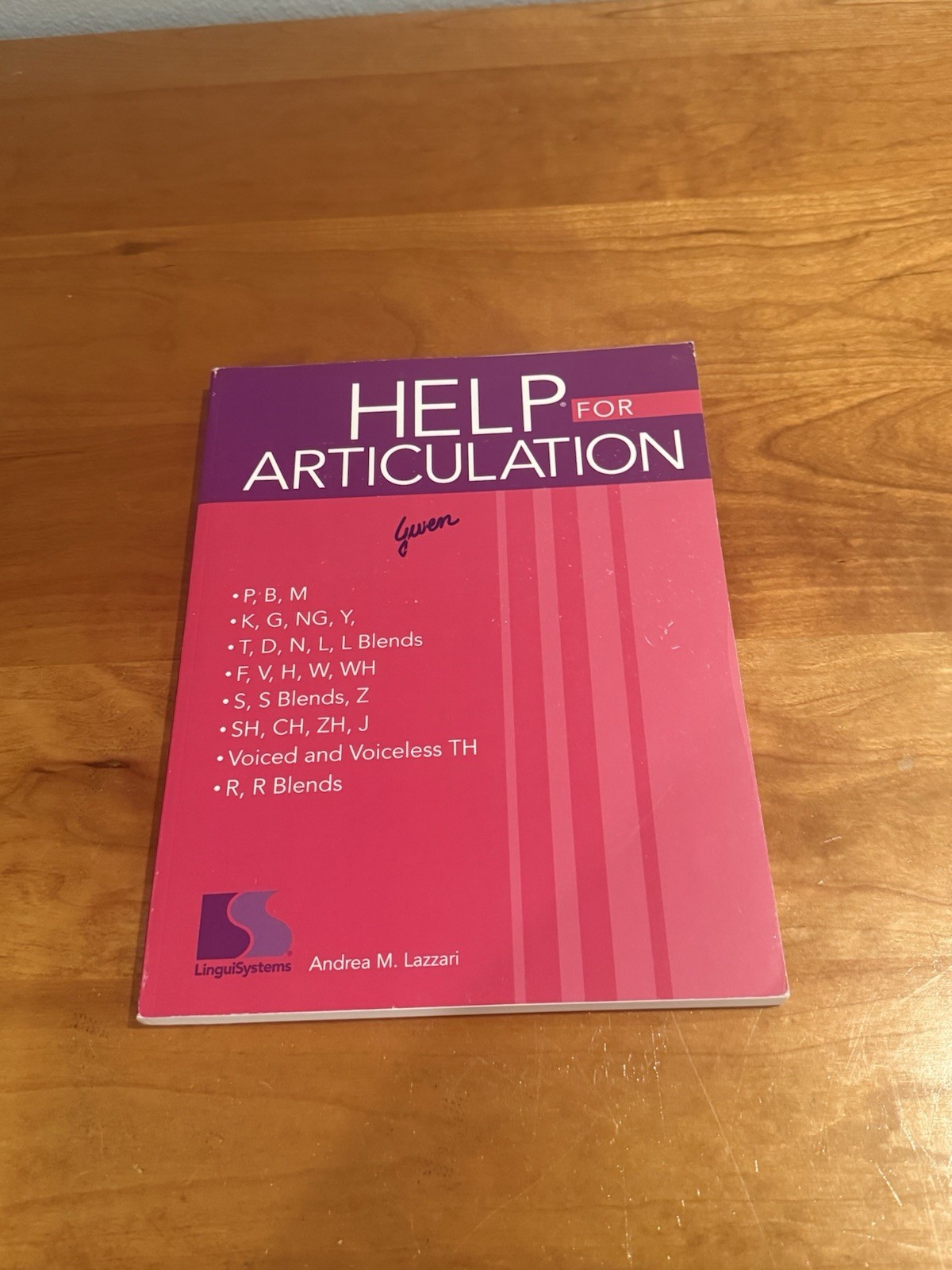 1998 Linguisystems HELP for ARTICULATION 1998 Vintage Exceptional condition